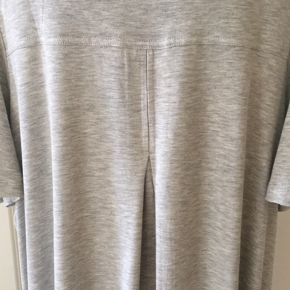 Peace Love World Cold Shoulder Knit Top Grey NWOT - Picture 9 of 15
